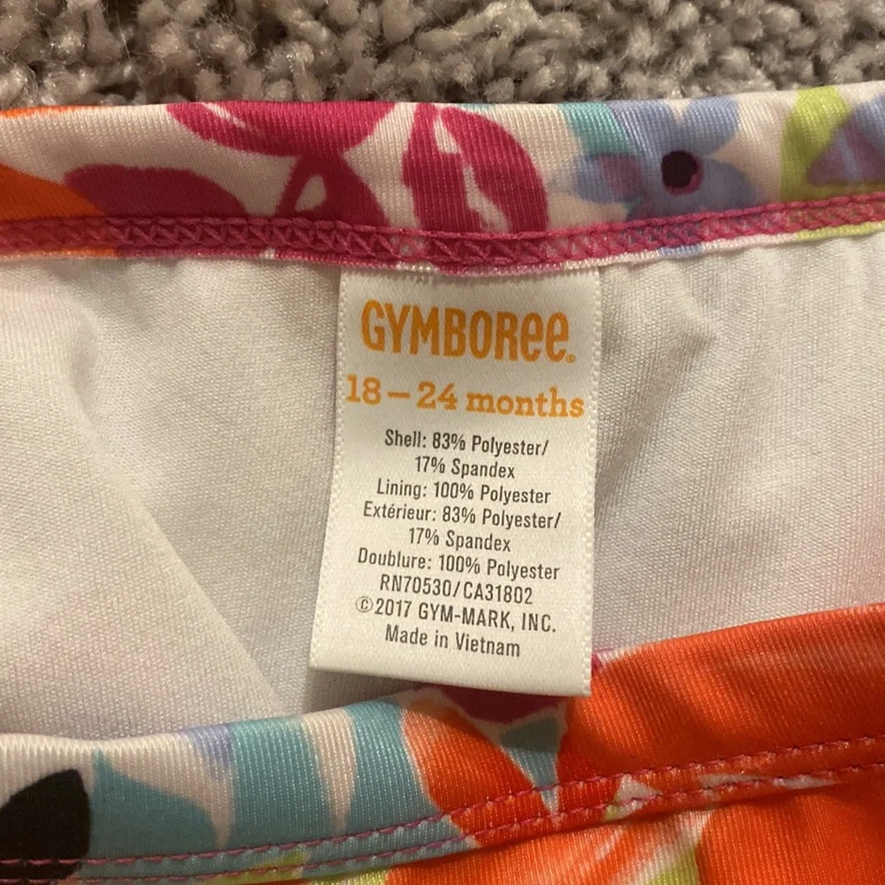Gymboree Baby Girl 2 piece bathing suit